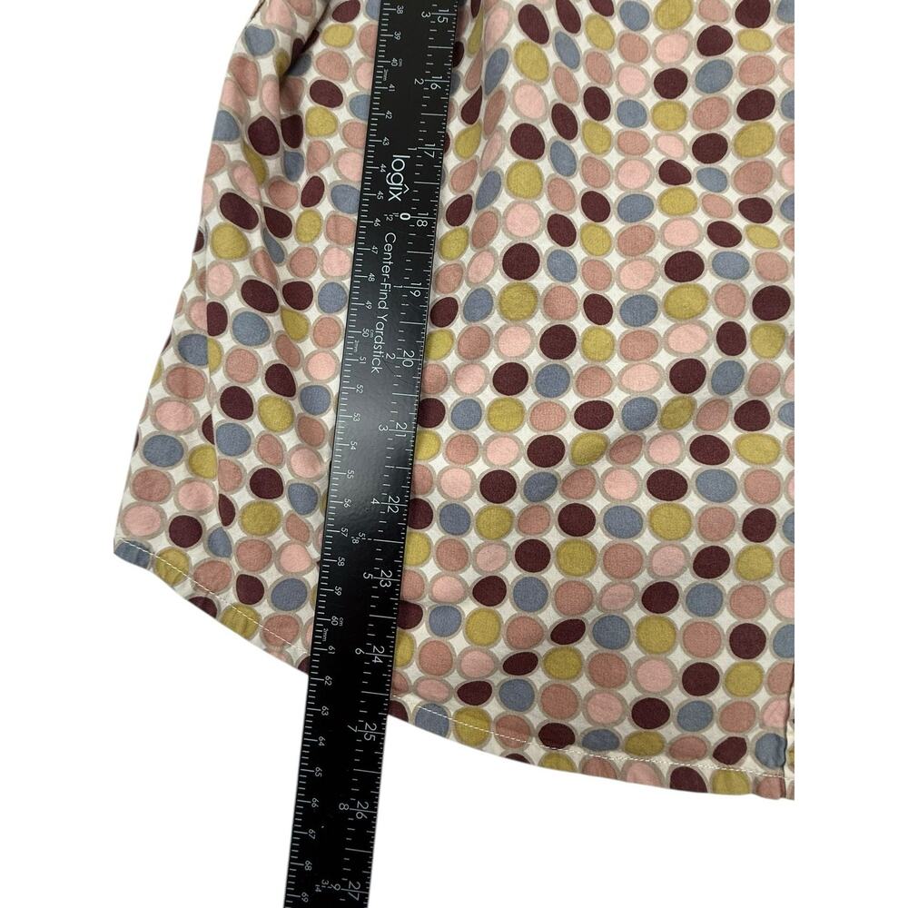Boden Women's Multi-Color Dot Print Button Down 100% Cotton Shirt US 10 - Picture 3 of 8
